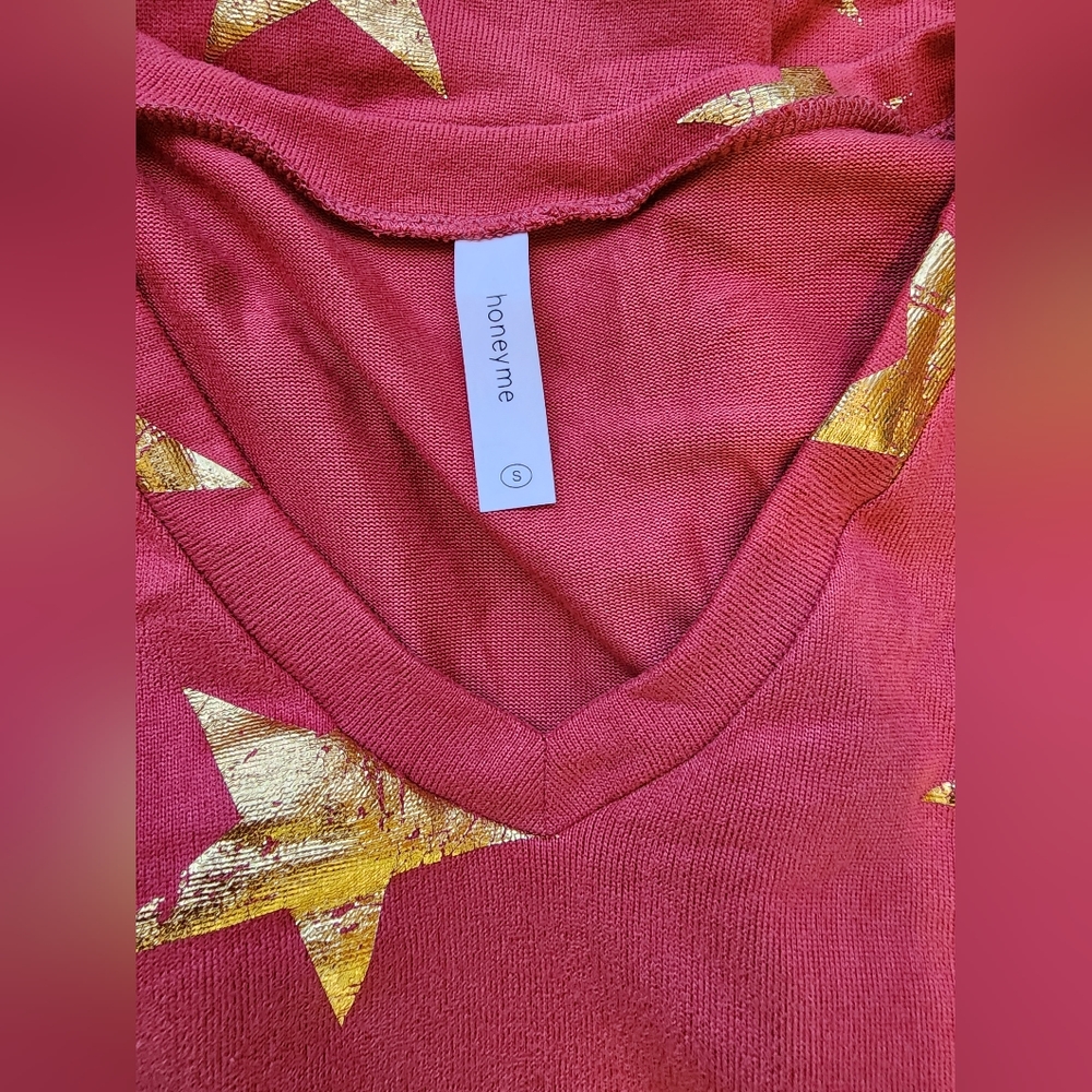 Nwot Honeyme Star Top View 5